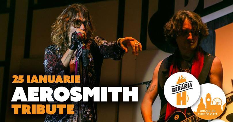 Concert Concert - A Crazy Tribute to AEROSMITH, miercuri, 25 ianuarie 2017 20:00, Beraria H