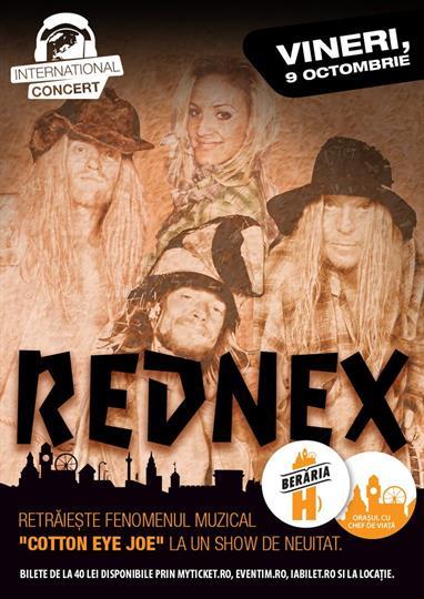 Concert Rednex in concert, vineri, 09 octombrie 2015 20:00, Beraria H