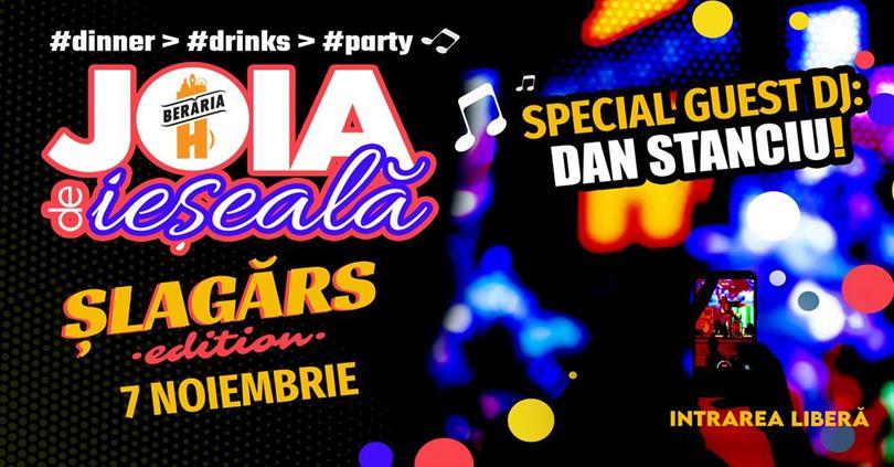 Concert Joia de ieșeală | Șlagărs Edition | Dinner > Drinks > Party, joi, 07 noiembrie 2024 17:00, Beraria H