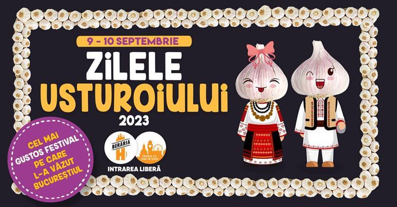 Concert Zilele Usturoiului 2023 | Ziua #4 (duminică, 10 septembrie), duminică, 10 septembrie 2023 10:00, Beraria H