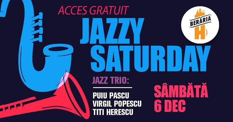 Concert Jazzy Saturday for St. Nicholas with Jazz Trio, Saturday, 06 December 2025 15:00, Beraria H