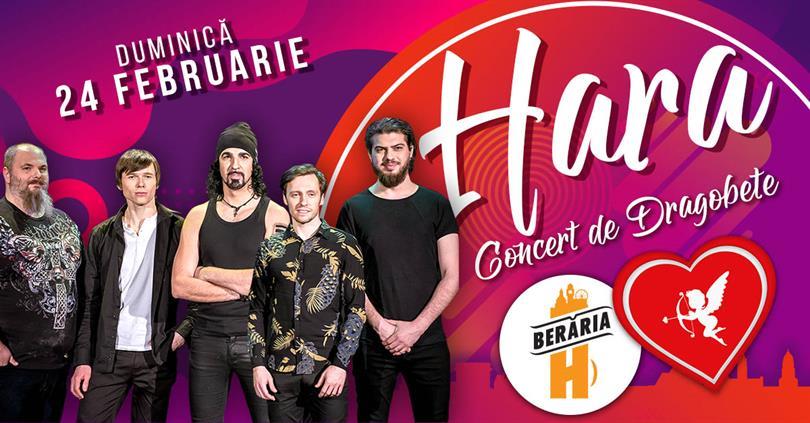 Concert HARA - Concert de Dragobete la Berăria H, duminică, 24 februarie 2019 19:00, Beraria H