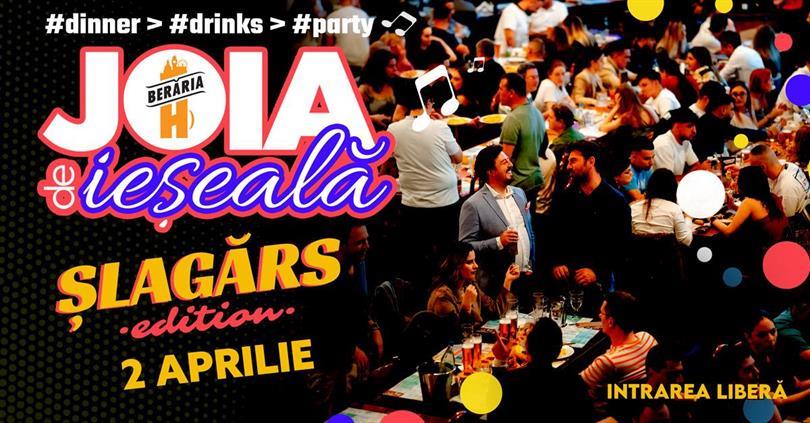 Concert Joia de ieșeală | Șlagărs Edition, joi, 02 aprilie 2026 18:00, Beraria H