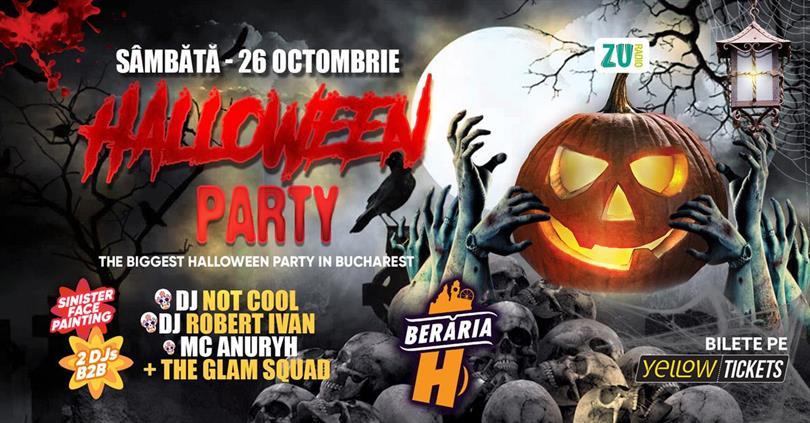 Concert Halloween Party @ Berăria H | Biggest #HalloweenParty in Bucharest, sâmbătă, 26 octombrie 2024 21:00, Beraria H