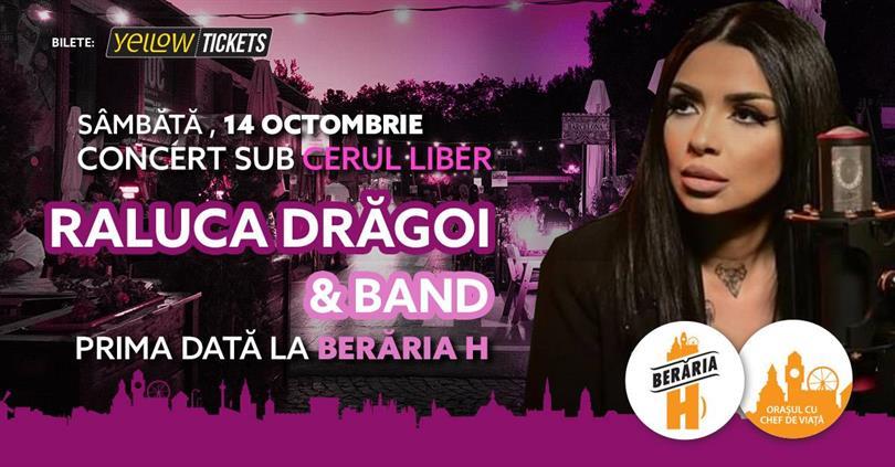 Concert Raluca Drăgoi & Band I for the first time at Berăria H I #ByTheLake, Saturday, 14 October 2023 19:30, Beraria H