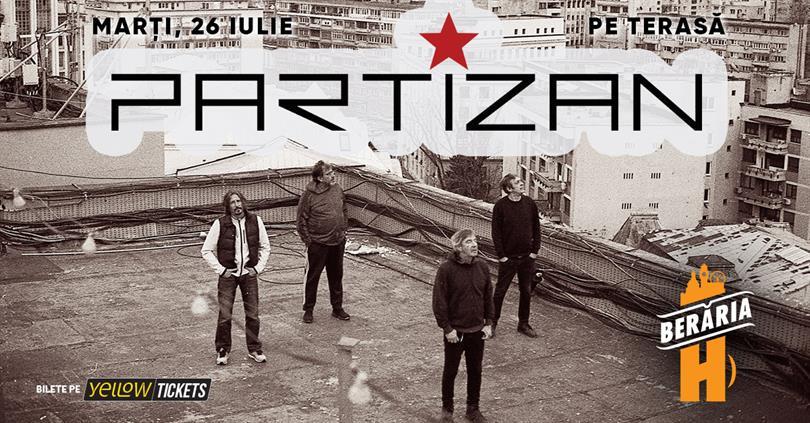 Concert Partizan #acoustic #PeTerasă, marți, 26 iulie 2022 18:00, Beraria H