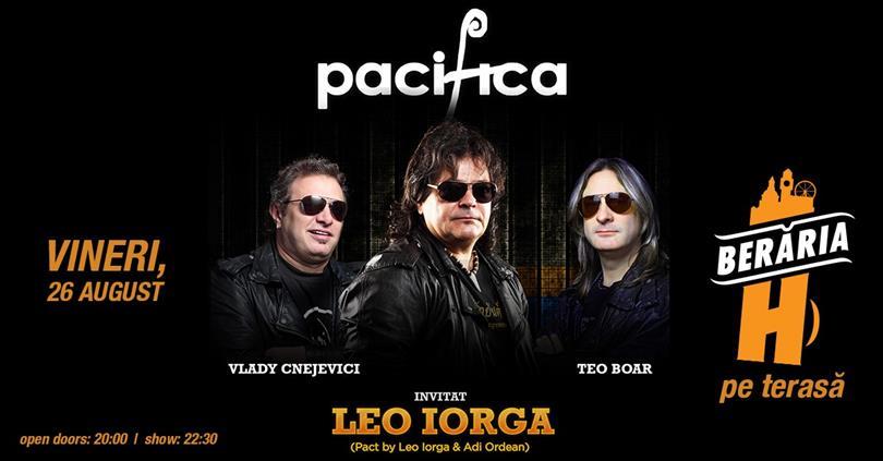 Concert Leo Iorga + Pacifica, vineri, 26 august 2016 20:00, Beraria H