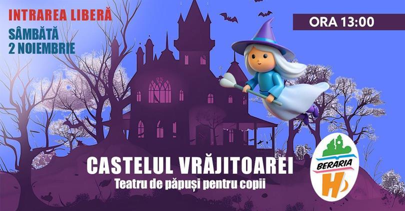 Concert Teatru de păpuși pentru copii I Castelul Vrăjitoarei (ora 13:00), sâmbătă, 02 noiembrie 2024 12:00, Beraria H