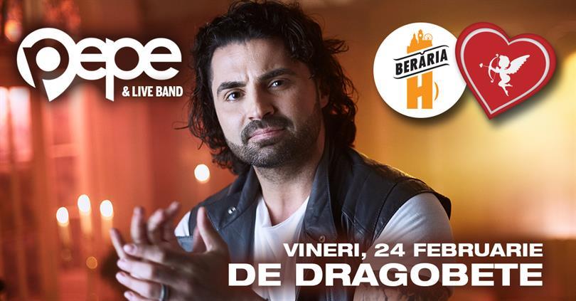 Concert Pepe în Oraşul cu Chef de Dragoste, vineri, 24 februarie 2017 20:30, Beraria H