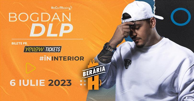 Concert Bogdan de la Ploiești - concert la Berăria H (în interior) | #BDLP, joi, 06 iulie 2023 20:45, Beraria H