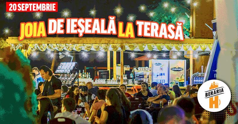 Concert Joia de ieșeală la terasă #WeekendPreview, joi, 20 septembrie 2018 18:00, Beraria H