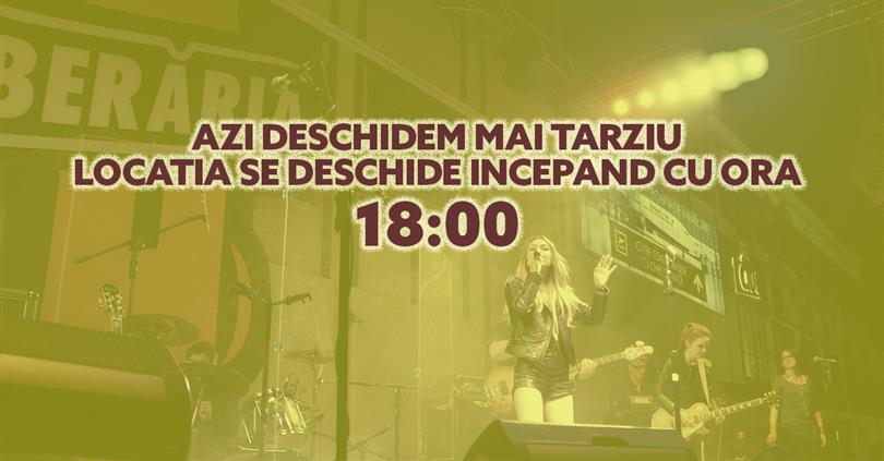 Concert Today we open at 18:00, Sunday, 01 January 2017 18:00, Beraria H