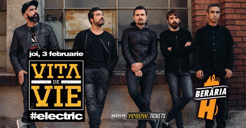 Concert Concert Vița de Vie #electric, joi, 03 februarie 2022 17:30, Beraria H