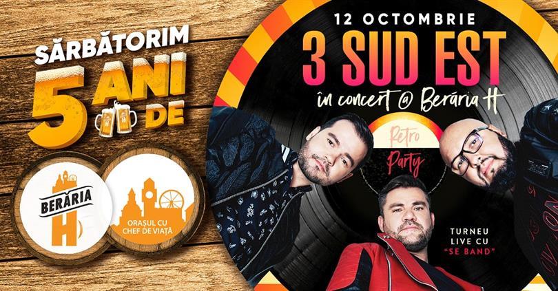 Concert 3 Sud Est @ Berăria H, Saturday, 12 October 2019 21:30, Beraria H