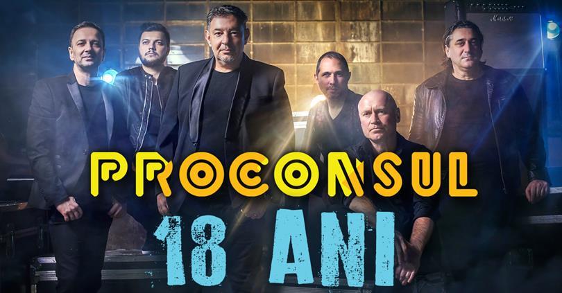 Concert Proconsul aniversează 18 ani la Berăria H, marți, 28 martie 2017 20:00, Beraria H