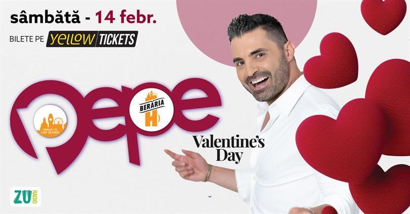 Concert Pepe & Band – Concert de Valentine’s Day la Berăria H, sâmbătă, 14 februarie 2026 21:30, Beraria H
