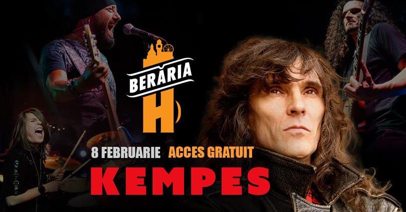 Concert Kempes LIVE @ Berăria H – 8 februarie, Sunday, 08 February 2026 18:00, Beraria H