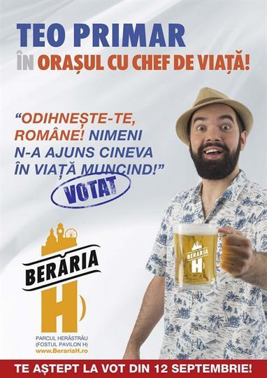 Concert VOTE TEO for MAYOR!, Friday, 12 September 2014 20:00, Beraria H