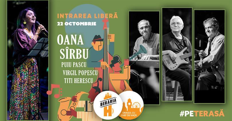 Concert Oana Sîrbu & Puiu Pascu, Virgil Popescu, Titi Herescu Trio | #bythelake, sâmbătă, 22 octombrie 2022 17:30, Beraria H