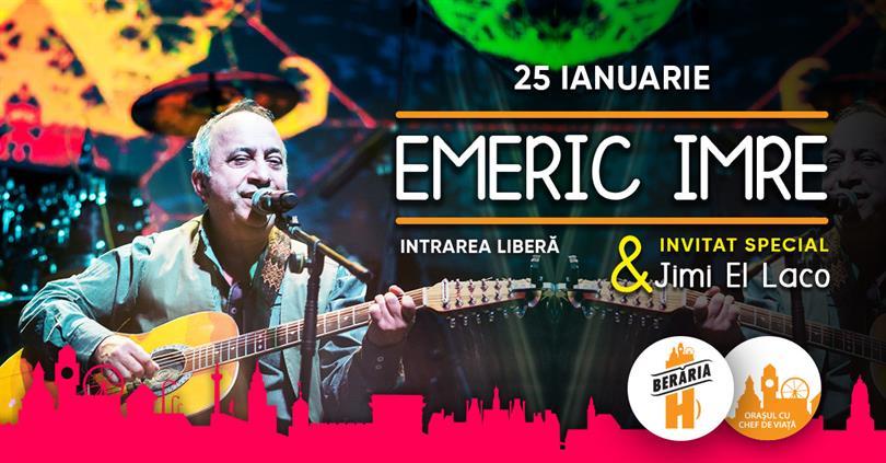 Concert Emeric Imre și Jimi El Laco, sâmbătă, 25 ianuarie 2020 17:15, Beraria H