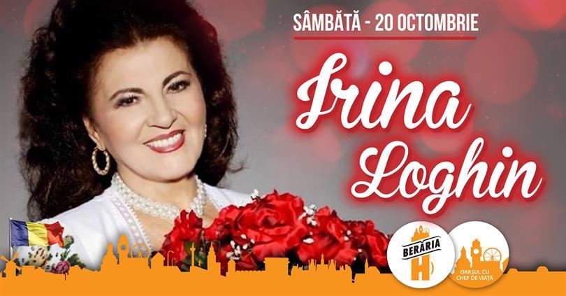 Concert Irina Loghin in concert at Berăria H, Saturday, 20 October 2018 18:00, Beraria H