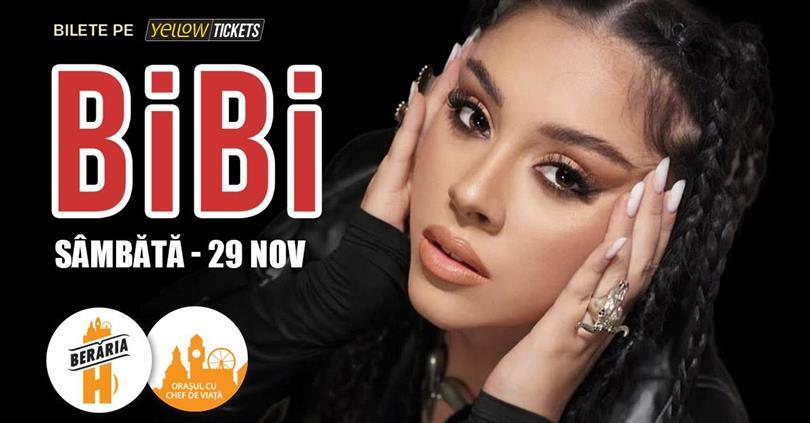 Concert BiBi - #PrimaDată la Berăria H, sâmbătă, 29 noiembrie 2025 16:30, Beraria H