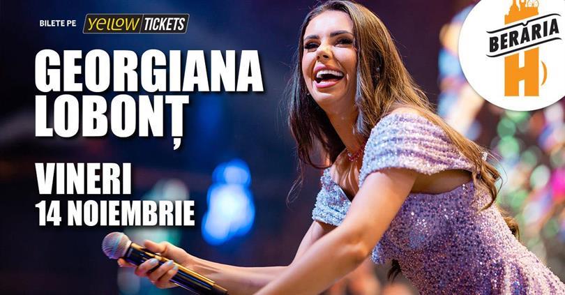 Concert Georgiana Lobonț & Orchestra Live @ Berăria H, Friday, 14 November 2025 19:00, Beraria H