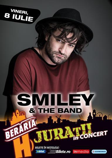 Concert Smiley & The Band, vineri, 08 iulie 2016 20:00, Beraria H