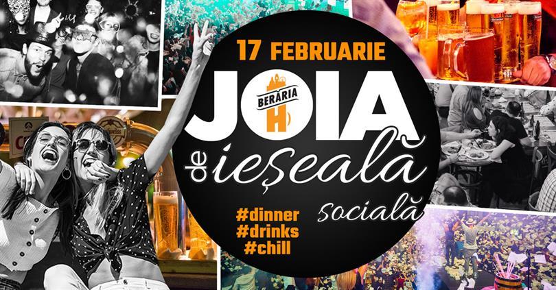 Concert Joia de ieșeală socială, joi, 17 februarie 2022 12:30, Beraria H