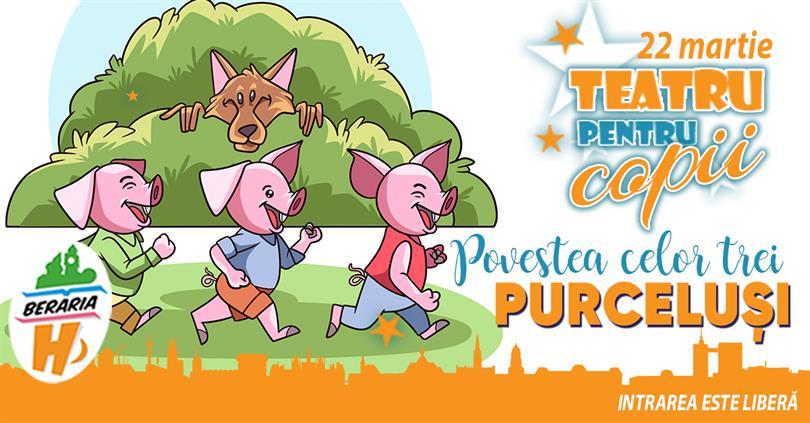 Concert The Three Little Pigs - children's play, Wednesday, 22 March 2023 15:30, Beraria H