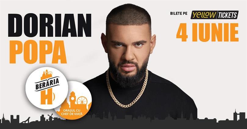 Concert Dorian Popa sings at Berăria H on 4th of June, Tuesday, 04 June 2024 17:00, Beraria H