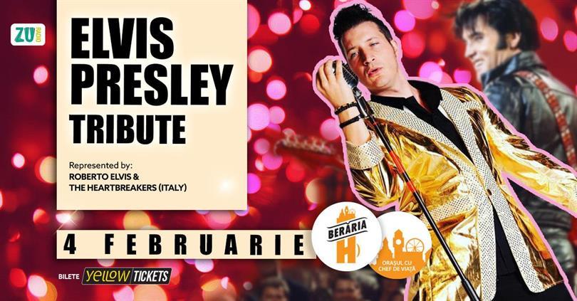 Concert Elvis Presley - A Tribute to the King by Roberto Elvis & The Heartbreakers (Italia), Wednesday, 04 February 2026 17:00, Beraria H