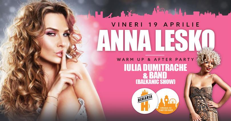 Concert Concert ANNA LESKO // 19 aprilie // Berăria H, vineri, 19 aprilie 2019 20:00, Beraria H