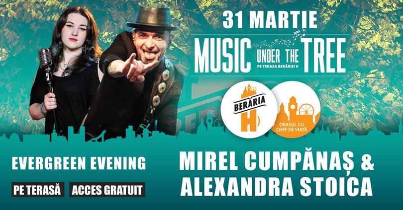 Concert Evergreen Evening cu Mirel Cumpănaș & Alexandra Stoica #ByTheLake, Sunday, 31 March 2024 12:00, Beraria H