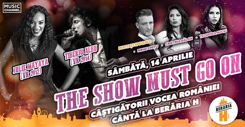 Concert Câștigătorii Vocea României: Julie Mayaya, Tiberiu Albu & More, sâmbătă, 14 aprilie 2018 18:00, Beraria H