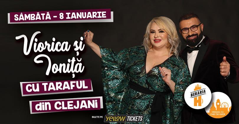 Concert Viorica și Ioniță cu Taraful din Clejani vin la Berăria H, sâmbătă, 08 ianuarie 2022 17:30, Beraria H