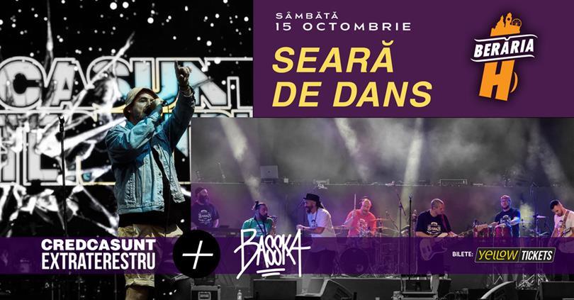 Concert Cred Că Sunt Extraterestru + BASSKA | Seară de dans la Berăria H, sâmbătă, 15 octombrie 2022 21:45, Beraria H