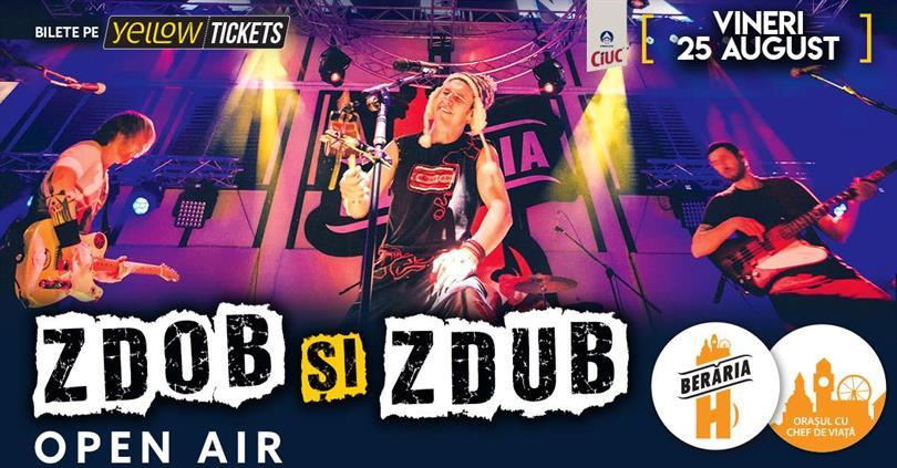 Concert Zdob și Zdub I Open Air @Berăria H, Friday, 25 August 2023 17:30, Beraria H