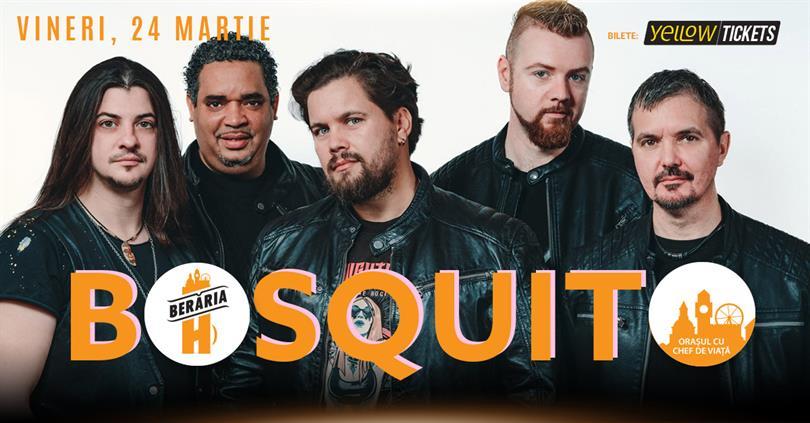Concert Bosquito sings at Berăria H on 24th of March, Friday, 24 March 2023 17:00, Beraria H