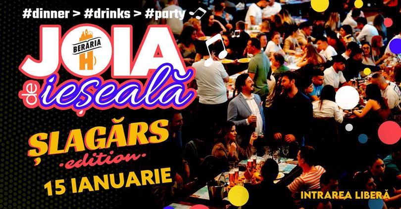 Concert Joia de ieșeală | Șlagărs Edition, joi, 15 ianuarie 2026 18:00, Beraria H