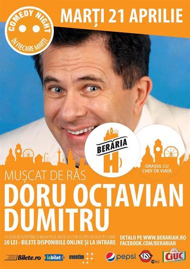 Concert Comedy Night - Doru Octavian Dumitru, marți, 21 aprilie 2015 20:00, Beraria H