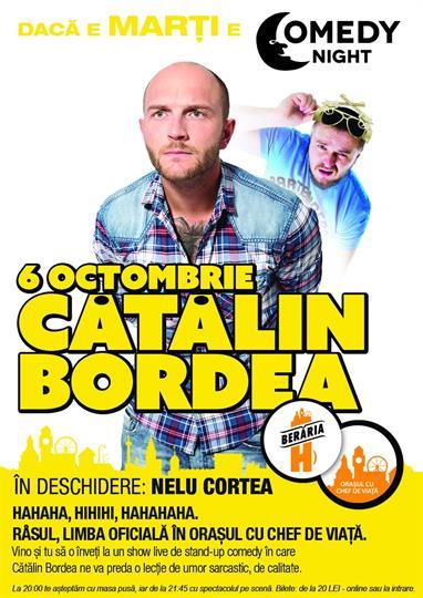 Concert Stand-up Comedy with Catalin Bordea, Tuesday, 06 October 2015 20:00, Beraria H