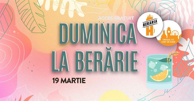 Concert Duminica la Berărie, duminică, 19 martie 2023 12:00, Beraria H