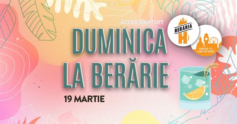Concert Sunday at Berărie, Sunday, 19 March 2023 12:00, Beraria H