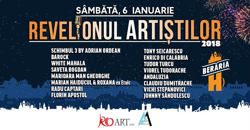 Concert Artists New Year's Eve 2018, Saturday, 06 January 2018 19:30, Beraria H