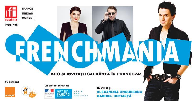 Concert French Mania: Keo, Alexandra Ungureanu și Gabriel Cotabiță, sâmbătă, 21 octombrie 2017 18:00, Beraria H