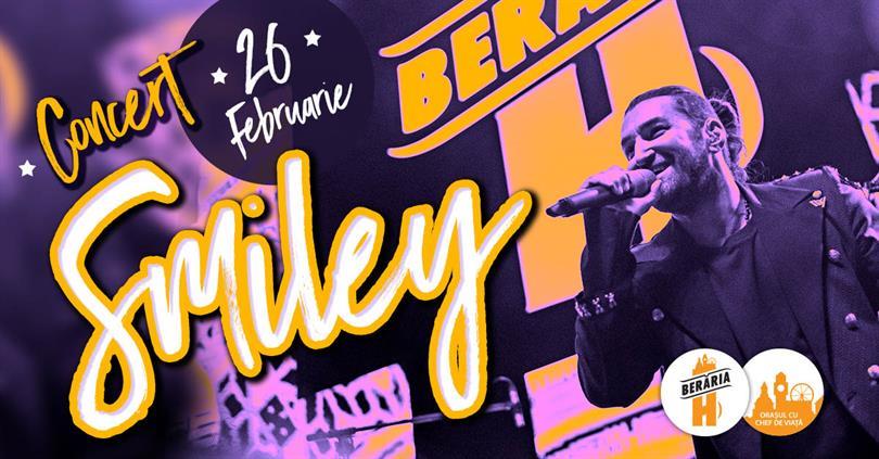 Concert Smiley // 26 februarie // Berăria H, marți, 26 februarie 2019 19:30, Beraria H