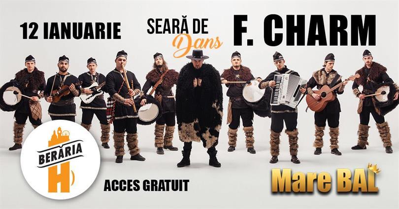 Concert Seară de dans cu F. Charm, The Glam Squad & more, luni, 12 ianuarie 2026 19:00, Beraria H