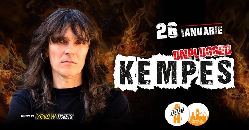 Concert Kempes Unplugged pe 26 ianuarie la Berăria H, miercuri, 26 ianuarie 2022 17:30, Beraria H