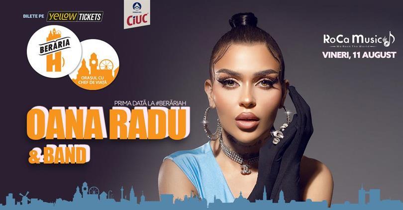 Concert Oana Radu & Band I for the first time at #BerariaH, Friday, 11 August 2023 17:30, Beraria H